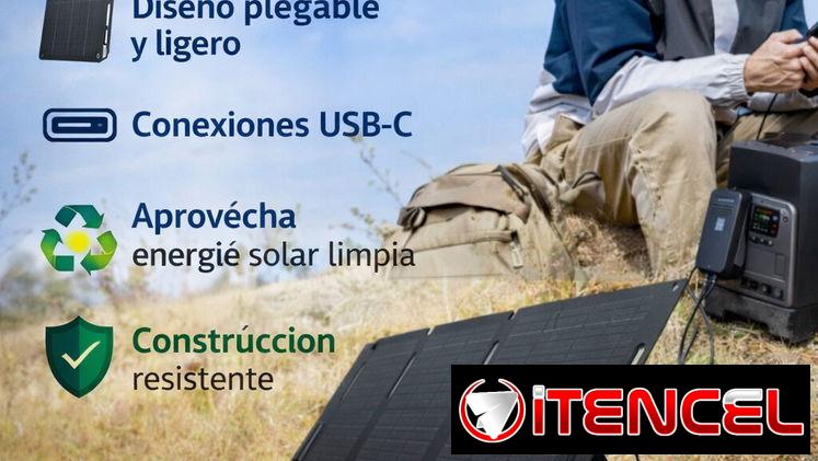– Panel Solar   EcoFlow 45W Port.