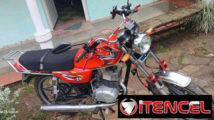 Ax 100 con unidad suzuki original con chapa y circulacion