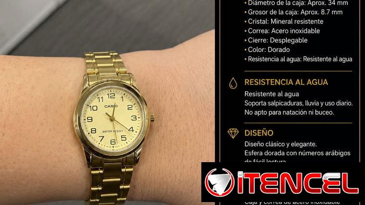 Reloj Casio clásico, F-91w negro, CA-53w, F-91w dorado y negro