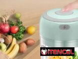 Mini picadora de especias y alimentos recargable