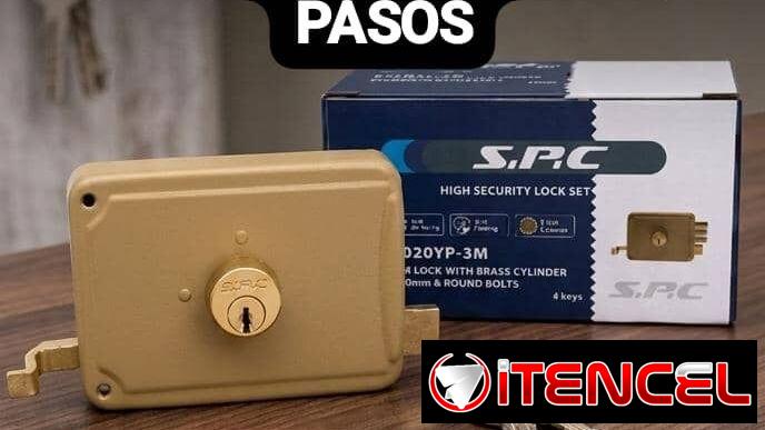 CERRADURA DE TRES  PASOS, Entrega por un mínimo costo adicional para toda La Habana
