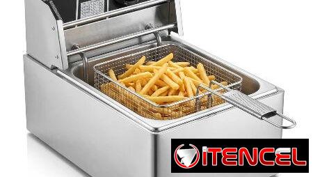 Freidora electrica de aceite 10L