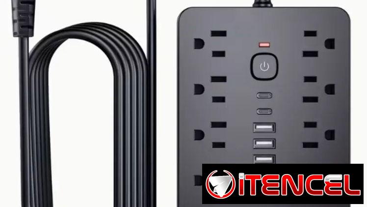 Protector de corriente 17 en 1 , precio 22$
