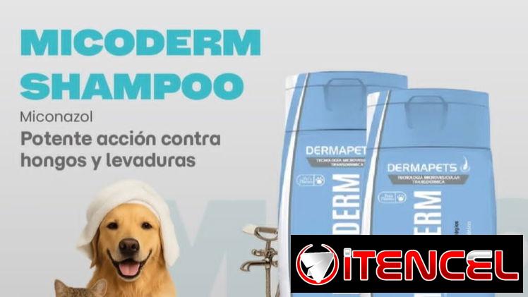 Shampoo dermatológico Micoderm con Miconazol