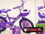 Bicicleta de niña y niño medida 12 con su mochila y casco ideal para su regalo