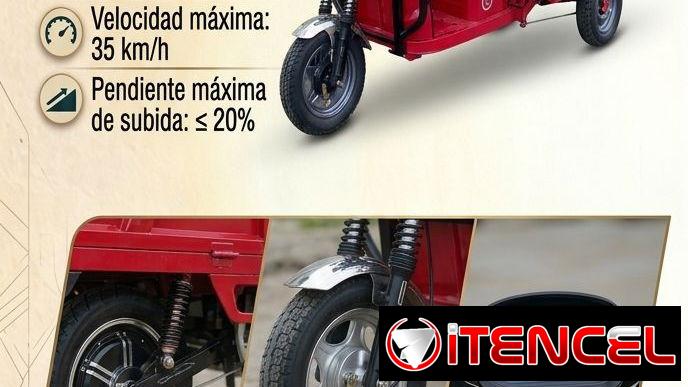 TRICICLOS  ELÉCTRICOS CAIMAN 53 CON TECHO