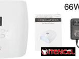 Potente lámpara de uñas recargable de 66W: Esta innovadora máquina secadora de uñas cuenta con tecnología UV y LED