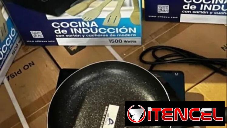 Combo Cocina de Inducción All Novu + Sartén de Mármol + Utensilios | 1500W