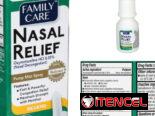 Spray nasal para la congestión, sellados