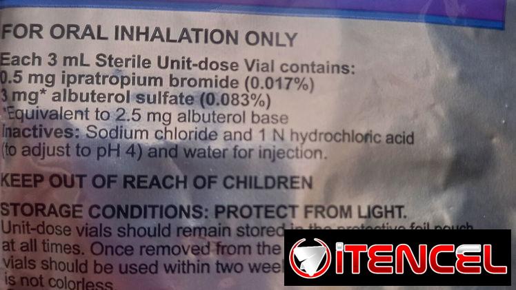 Ipratropium Bromide con Albuterol Sulfato