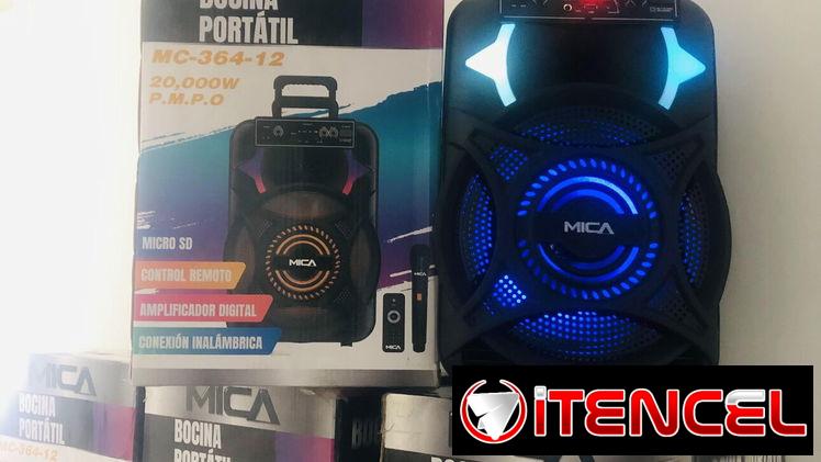 BOCINA DE 12 PULGADAS CON TRIPODE INCLUIDO 120
