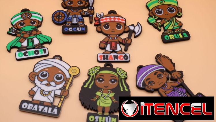 Llaveros de Santos – Diseño Exclusivo y Colorido | Accesorios | Nuevo | Garantía 5 | videojuegoshabana.com