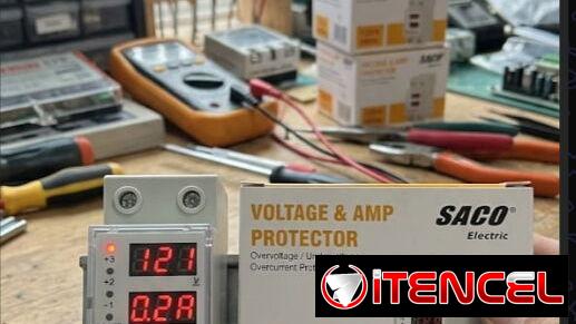 *Protector de voltaje y amperaje⚡️ 110V*  – Monitorea constantemente la energía que entra a tu sistema.  – ​Protección c