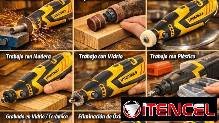 Dremel con accesorios