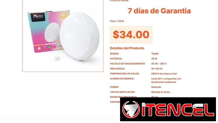 Lámpara LED de techo de gran rendimiento y firmeza pro hoy mismo pro VPT#-0167