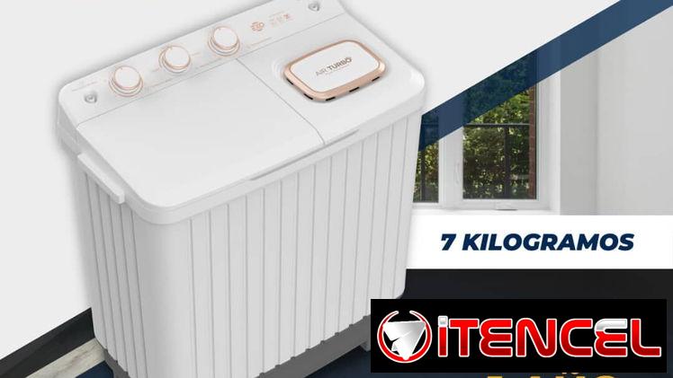 🔷 *Lavadora Semiautomática 7 kg Marca EKO*