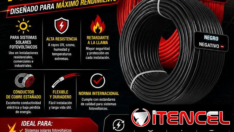 ☀️ Paneles solares 🔌 Cables fotovoltaicos 🛡 Protectores de línea ⚡ Transfer automáticos y manuales 🔋 Inversores 🔧 Cu