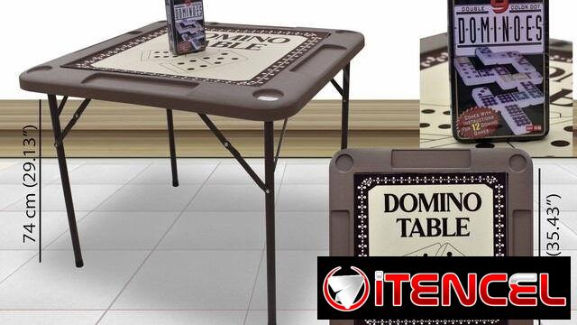 Mesa + domino ‼️El DOBLE 9 CON EL Q SE CALIENTA LA MESA👌🏽✌🏽