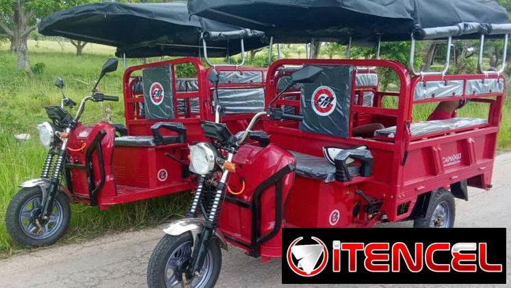*Triciclo CAIMÁN GRANDE*🐊  Nuevos 0km *CON SU TECHO Y ASIENTOS PLEGABLES*