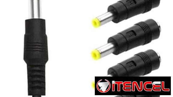 CONECTORES ADAPTADORES (plugs) de voltaje directo DC – JUEGO