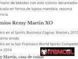 Descuento 10%…Cognac de alta gama, REMY MARTIN