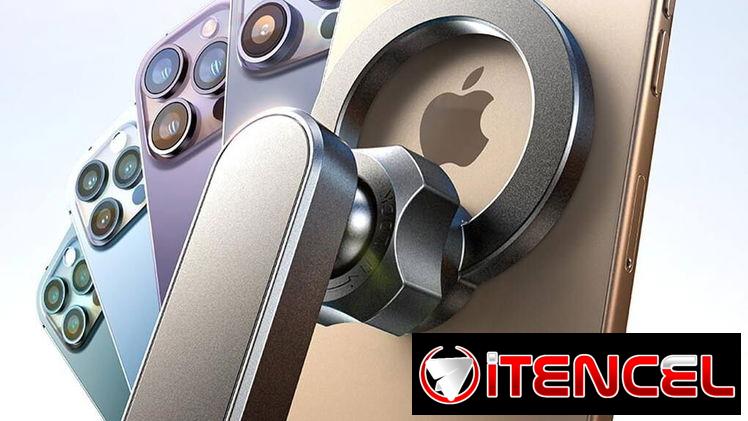 🚘📱 Soporte Magnético MagSafe para Auto – Dark Black 📱🚘