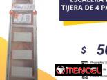 Escaleras de tijera de 3 pasos y de 5 pasos