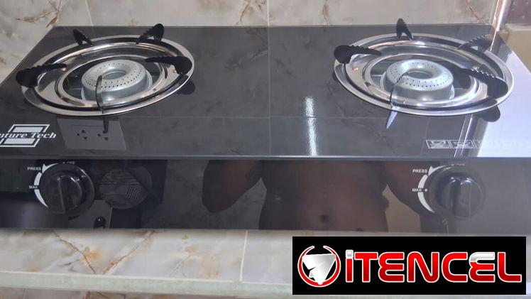 Cocina de gas licuado