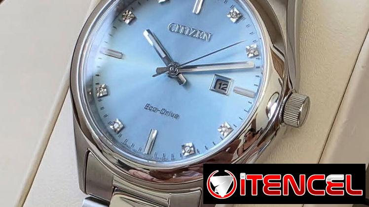 EW2700-54L citizen eco drive woman serie L con cristal zafiro y una radiante esfera azul