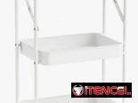 🛒 Carrito Organizador Plegable de 3 Niveles 💰 35 USD Funcional y compacto