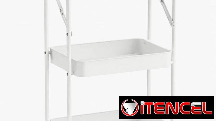🛒 Carrito Organizador Plegable de 3 Niveles 💰 35 USD Funcional y compacto