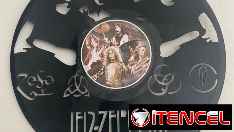 Discos de vinilos calados
