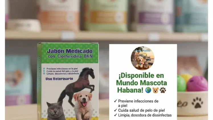 Shampoo de Clorhexidina para perros, gatos y animales de granja