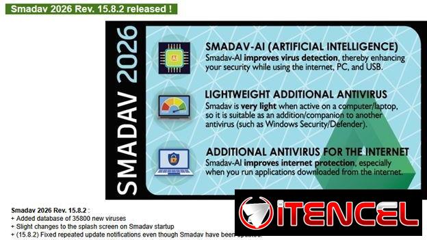 Antivirus Smadav Pro 2026 (a domicilio y en línea) +53 63135515