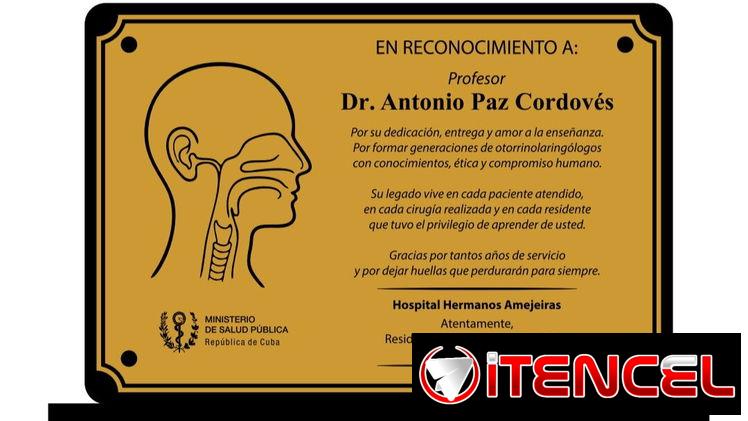 Trofeos, medallas, diplomas, placas de reconocimientos