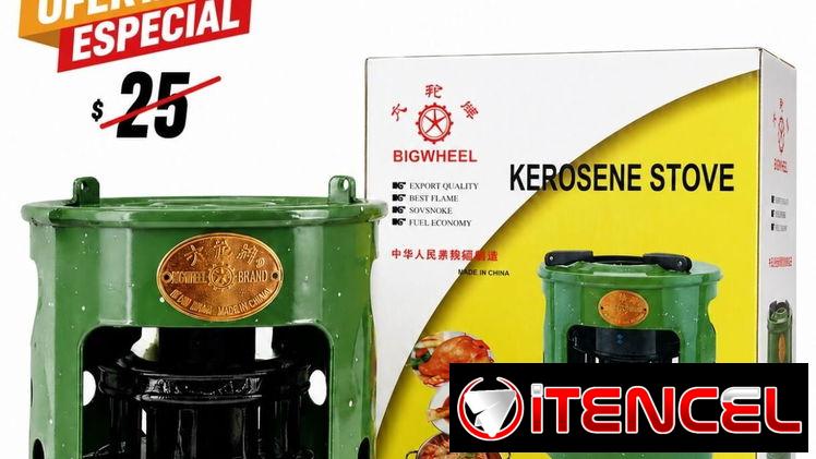 Fogón de Keroseno – Cocina Eficiente sin Electricidad 🔥