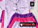 Pijamas de satín