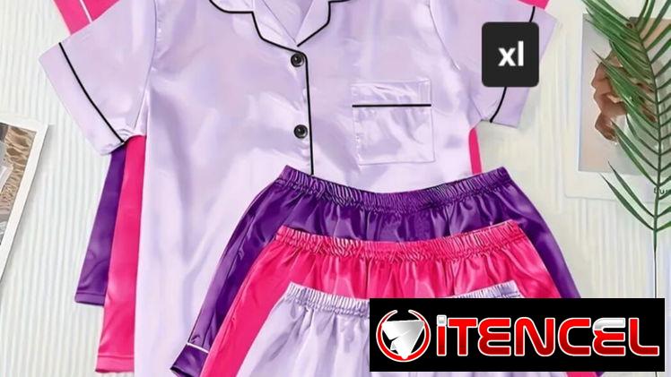 Pijamas de satín