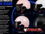 🪖 Casco Abierto con Visor 🪖
