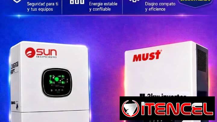 Inversor Must de 3 kW 110v y 220 V con Fase Dividida –550 USD ⚡Inversor Must de 6kw – 1050 USD