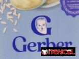 Cereal gerber de arroz primera comida con vitaminas y minerales primera comida