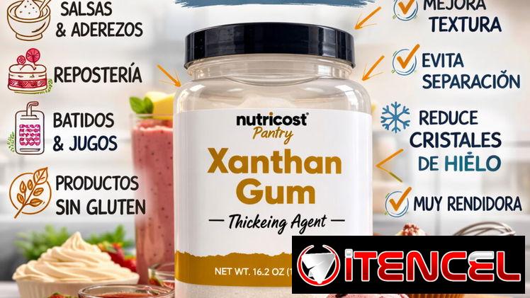 Goma Xantana – Estabilizante y Espesante de alta calidad.