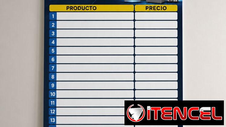 Cartel precios