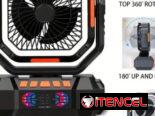 VENTILADOR RECARGABLE F22 – 40,000 mAh