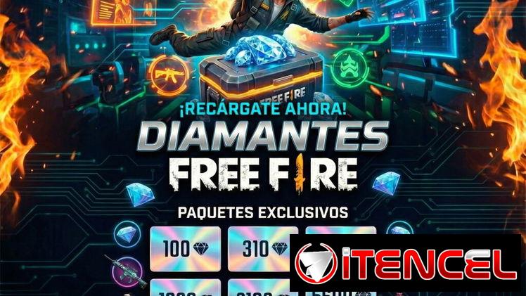 Diamantes Free Fire: ¡Paga Fácil y Recibe Seguro! 💎