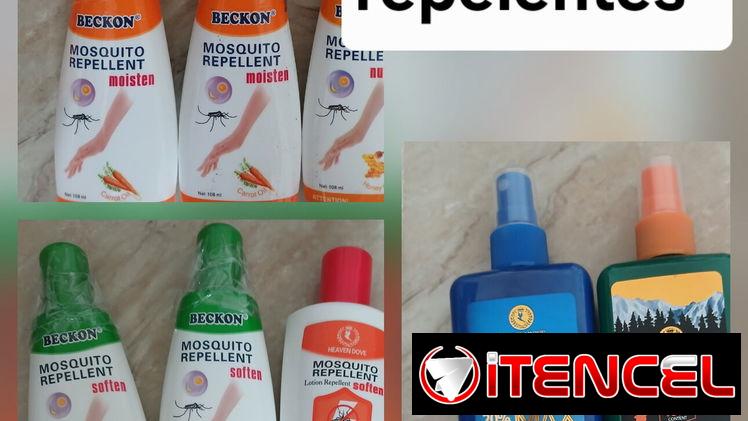 Repelentes contra mosquitos Spray Crema// productos contra mosquitos