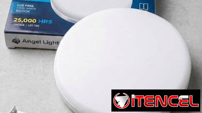 Lampra led de 48w. Plafon redondo y cuadrado