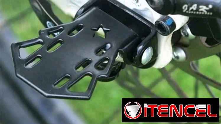 Pone pies traseros originales para bicicletas y ebike