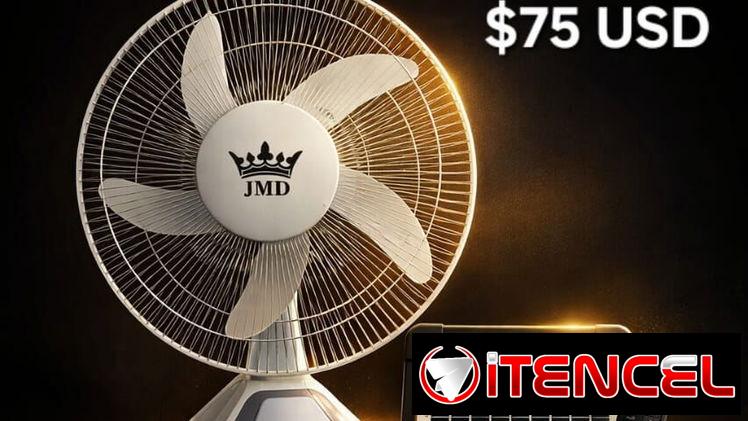 Ventilador Recargable de Mesa