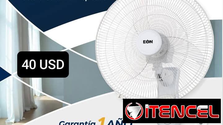 Ventiladores de Pared ( Garantía 1 año)